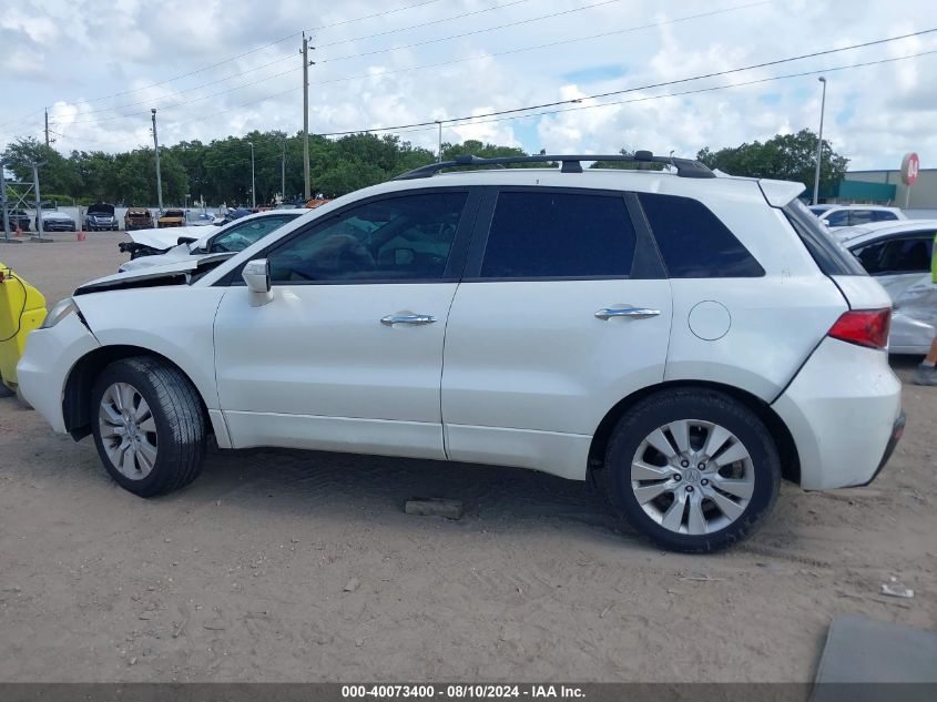 2011 Acura Rdx VIN: 5J8TB2H21BA001889 Lot: 40073400