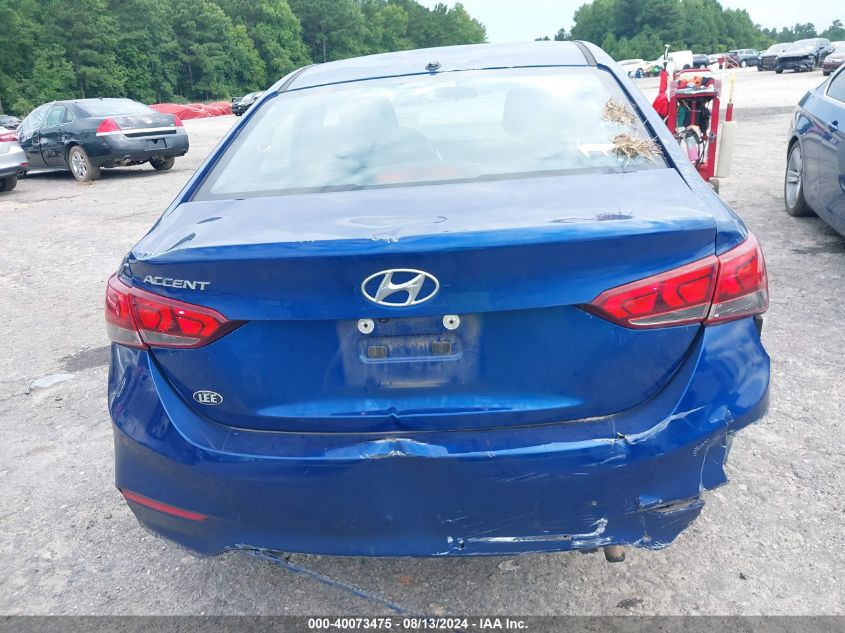 2019 Hyundai Accent Se VIN: 3KPC24A36KE058616 Lot: 40073475