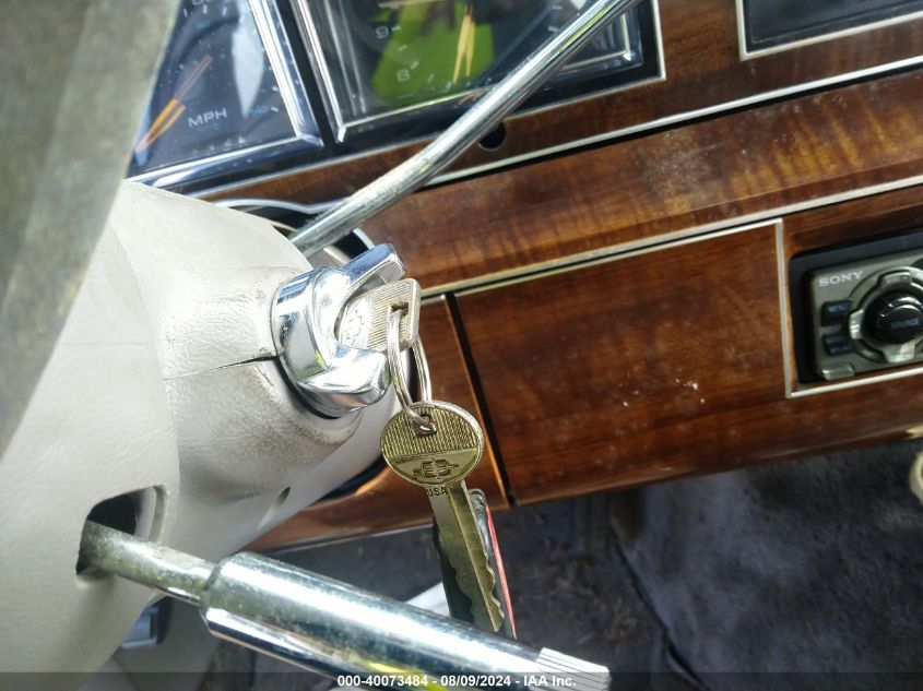 1989 Lincoln Town Car Signature VIN: 1LNBM82F0KY784256 Lot: 40073484