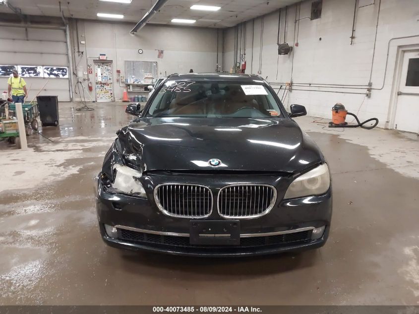 2010 BMW 750Li VIN: WBAKB8C52ACY63601 Lot: 40073485