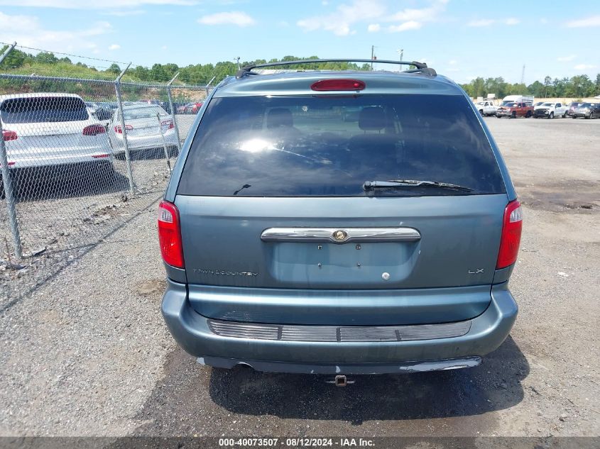 2006 Chrysler Town & Country Lx VIN: 2A4GP44RX6R832965 Lot: 40073507