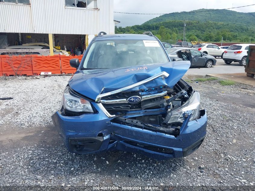 2018 Subaru Forester 2.5I VIN: JF2SJABC0JH538110 Lot: 40073509