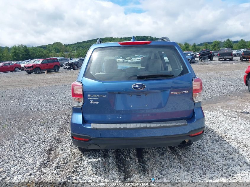 2018 Subaru Forester 2.5I VIN: JF2SJABC0JH538110 Lot: 40073509