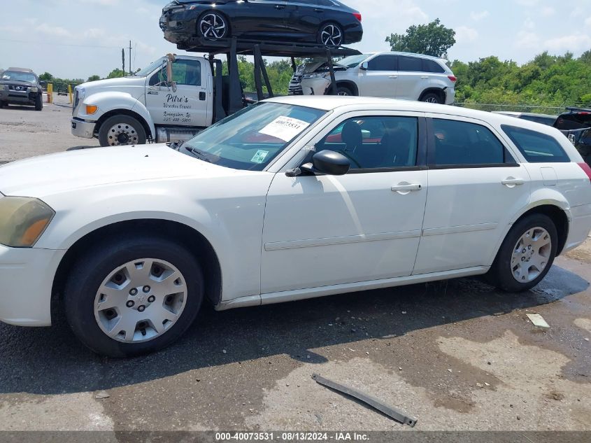 2006 Dodge Magnum VIN: 2D4FV47T06H360475 Lot: 40073531