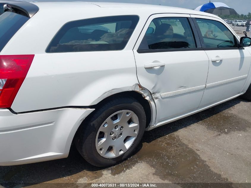 2006 Dodge Magnum VIN: 2D4FV47T06H360475 Lot: 40073531