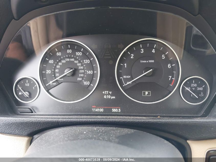 2013 BMW 328I xDrive VIN: WBA3B5C56DF590152 Lot: 40073539