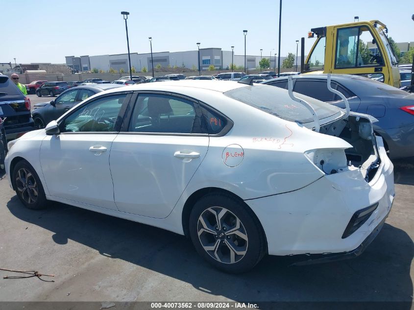 2021 Kia Forte Lxs VIN: 3KPF24AD4ME266762 Lot: 40073562