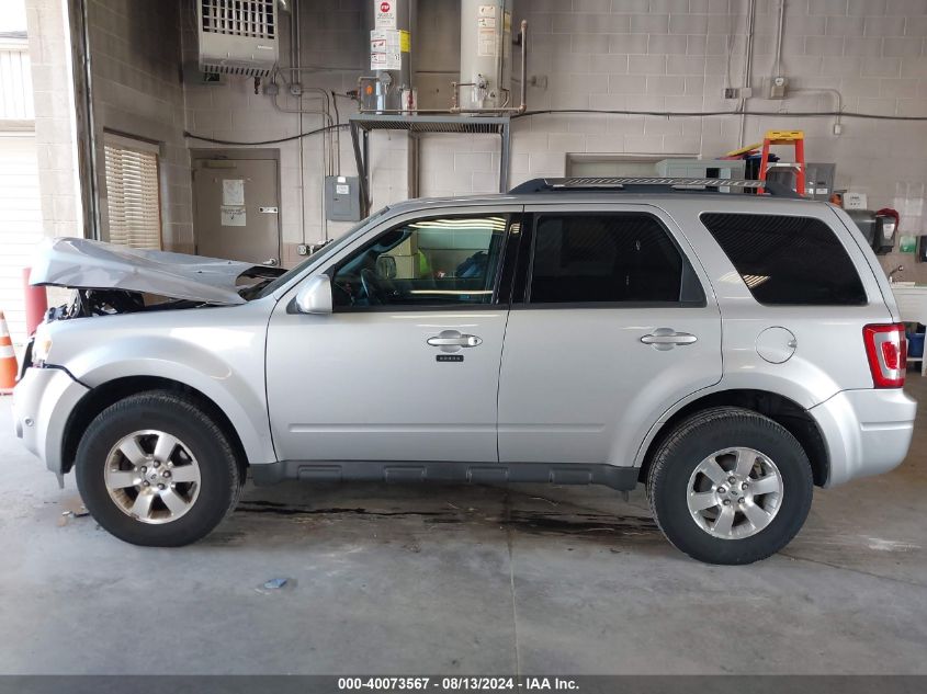 2012 Ford Escape Limited VIN: 1FMCU9EG4CKC44413 Lot: 40073567