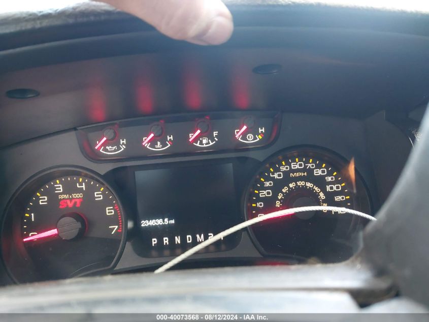 2013 Ford F-150 Svt Raptor VIN: 1FTFW1R65DFC49466 Lot: 40073568