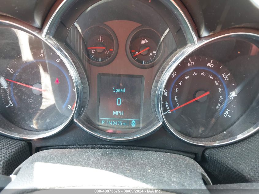 2012 Chevrolet Cruze Lt VIN: 1G1PF5SCOC7331229 Lot: 40073575