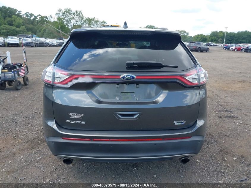 2016 Ford Edge Sel VIN: 2FMPK4J99GBB70049 Lot: 40073579