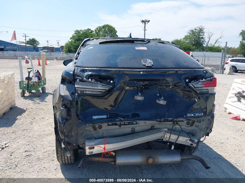 2021 Lexus Rx 350 F Sport Appearance VIN: 2T2SZMDAXMC263502 Lot: 40073599