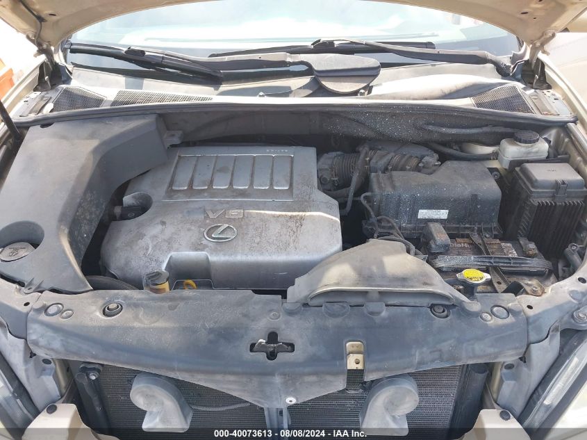 2009 Lexus Rx 350 VIN: 2T2GK31UX9C071958 Lot: 40073613