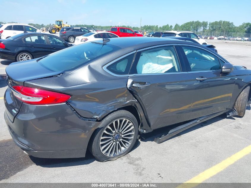 2017 Ford Fusion Se VIN: 3FA6P0HD6HR221794 Lot: 40073641