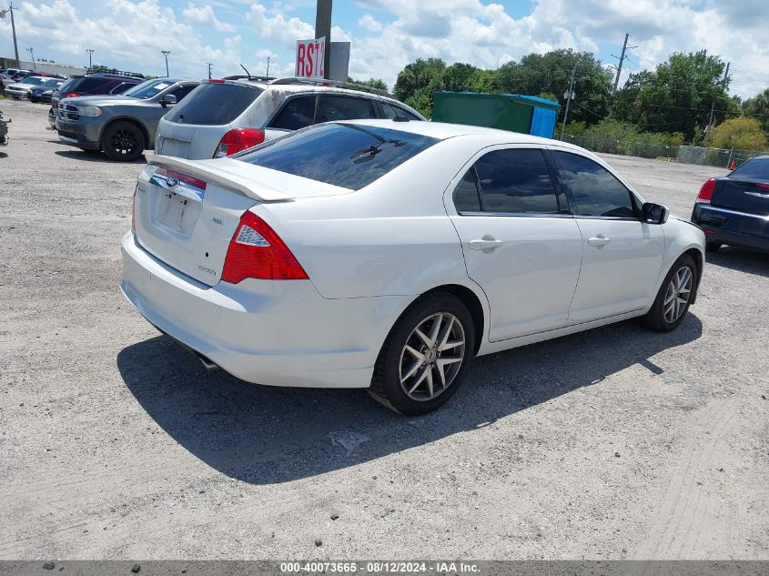 2011 Ford Fusion Sel VIN: 3FAHP0JG4BR171191 Lot: 40073665