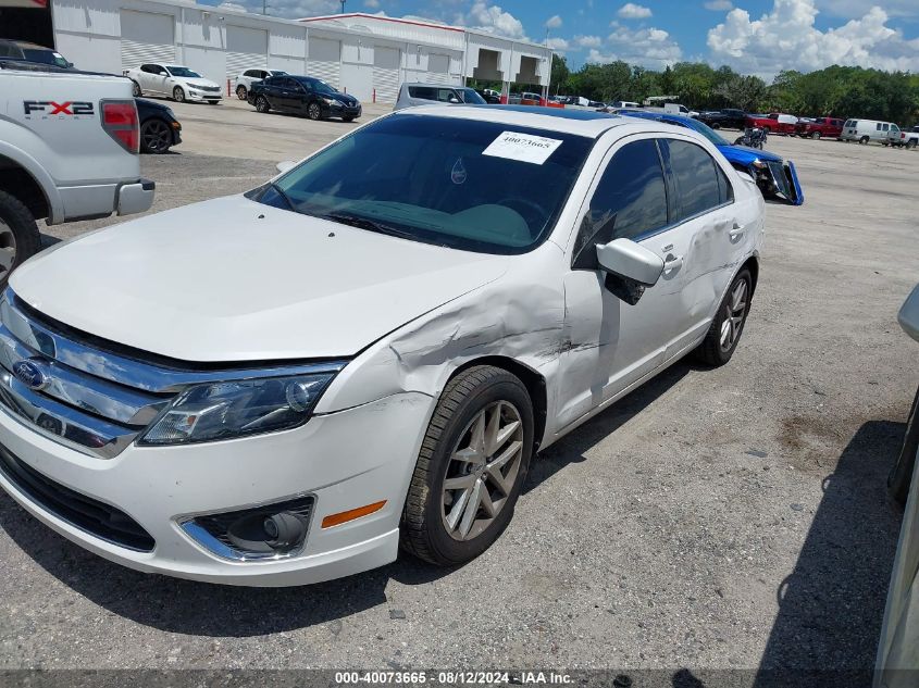 2011 Ford Fusion Sel VIN: 3FAHP0JG4BR171191 Lot: 40073665