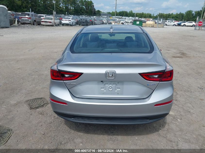 2019 Honda Insight Ex VIN: 19XZE4F51KE024045 Lot: 40073716