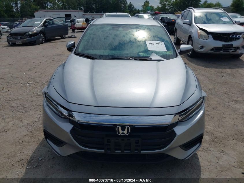 2019 Honda Insight Ex VIN: 19XZE4F51KE024045 Lot: 40073716