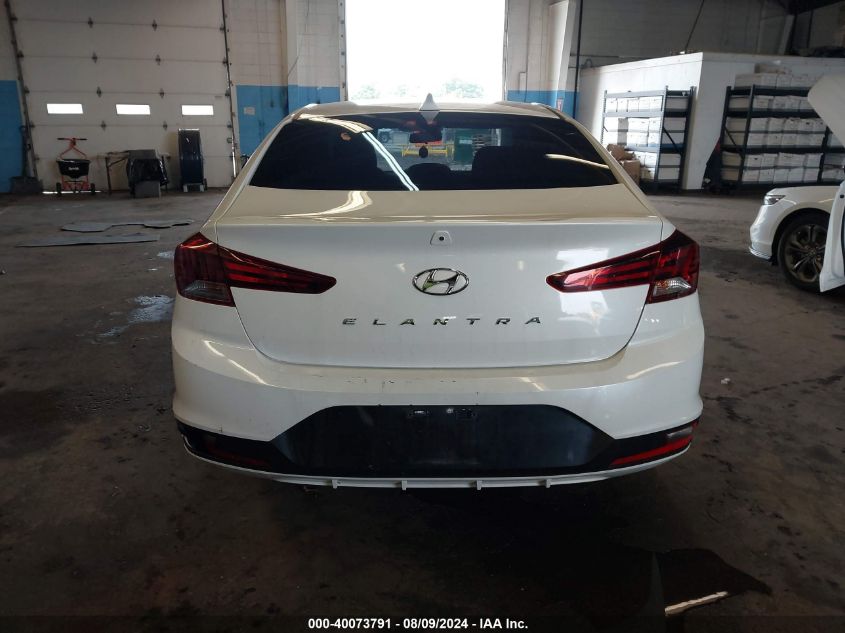 2020 Hyundai Elantra Sel VIN: 5NPD84LF7LH557304 Lot: 40073791