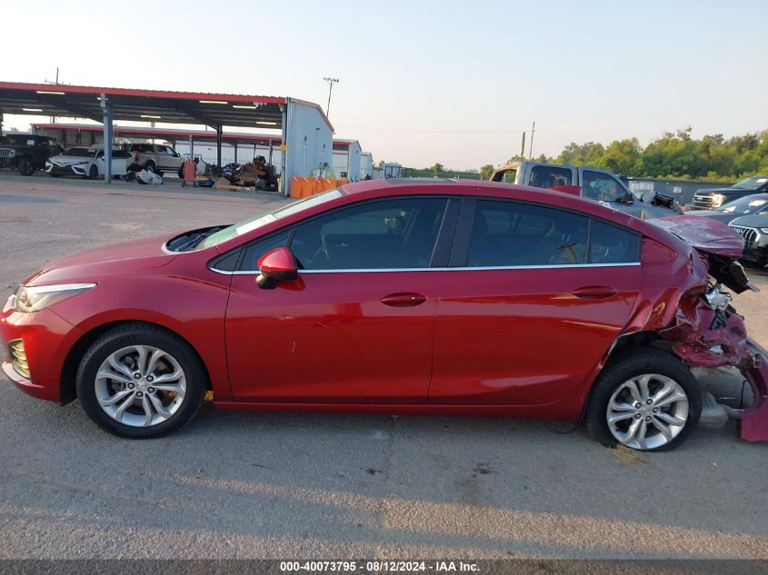 2019 Chevrolet Cruze Lt VIN: 1G1BE5SM8K7127959 Lot: 40073795