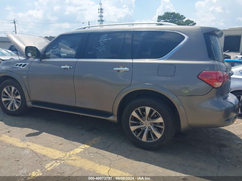 2017 Infiniti Qx80 VIN: JN8AZ2NF2H9643125 Lot: 40073797