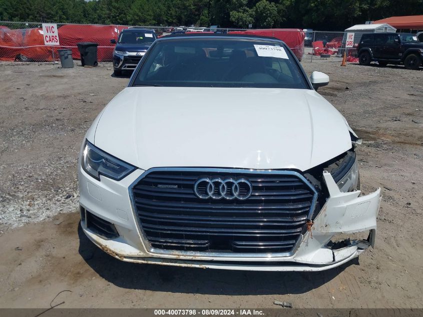 2017 Audi A3 2.0T Premium VIN: WAU78LFF7H1056685 Lot: 40073798