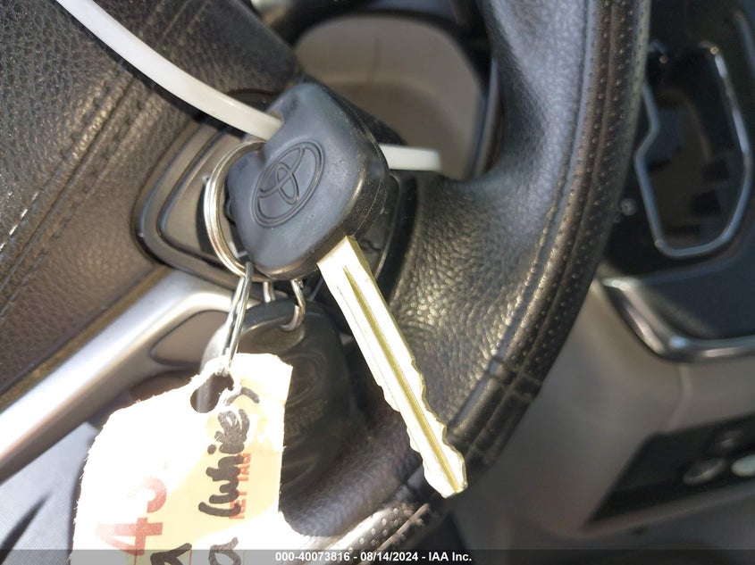 2016 Toyota Sienna L VIN: 5TDZK3DC4GS759734 Lot: 40073816