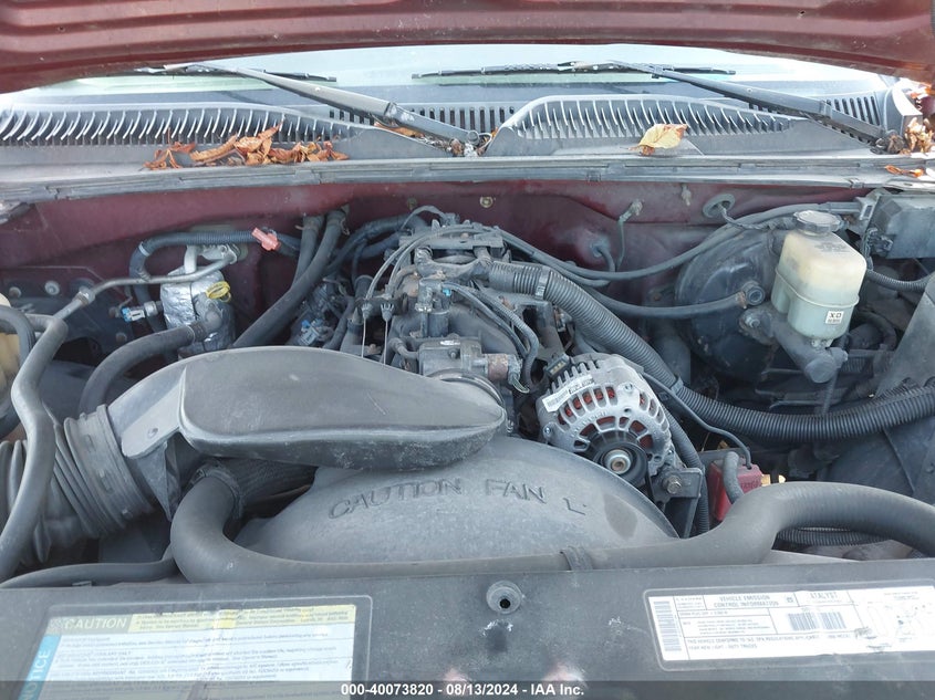 2000 Chevrolet Silverado 1500 Lt VIN: 1GCEK19T0YE293514 Lot: 40073820