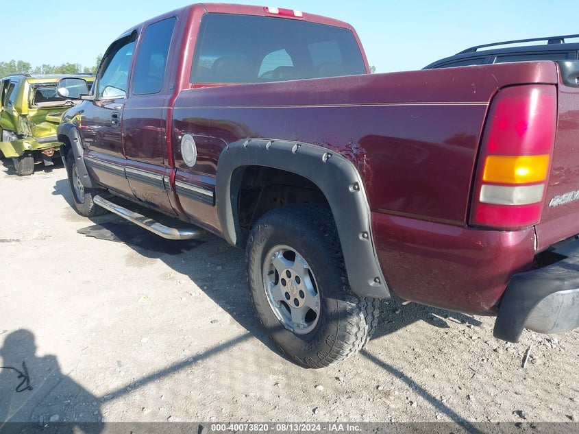 2000 Chevrolet Silverado 1500 Lt VIN: 1GCEK19T0YE293514 Lot: 40073820