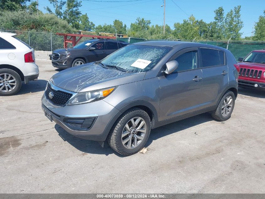 KNDPB3AC4F7744302 2015 KIA SPORTAGE - Image 2