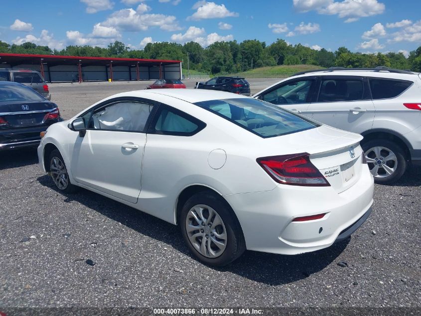 2014 Honda Civic Lx VIN: 2HGFG3B55EH506301 Lot: 40073866