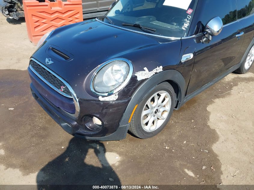 2015 Mini Hardtop Cooper S VIN: WMWXP7C59F2A41640 Lot: 40073878