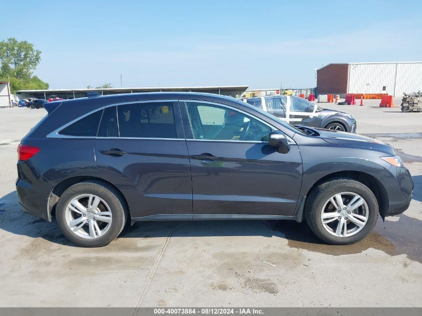 2013 Acura Rdx VIN: 5J8TB4H34DL017015 Lot: 40073884