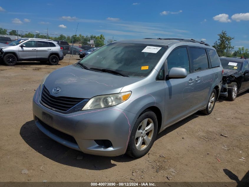 2011 Toyota Sienna Le V6 VIN: 5TDKK3DC5BS052278 Lot: 40073890