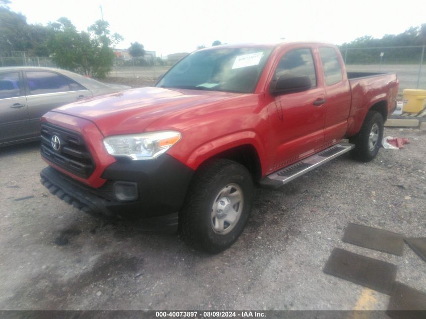 2017 Toyota Tacoma Access Cab/Sr/Sr5 VIN: 5TFRX5GN5HX102124 Lot: 40073897