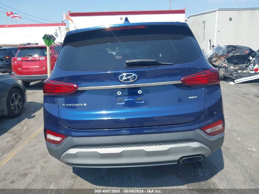 2020 Hyundai Santa Fe Sel/Sel Plus VIN: 5NMS3CAD5LH191891 Lot: 40073908