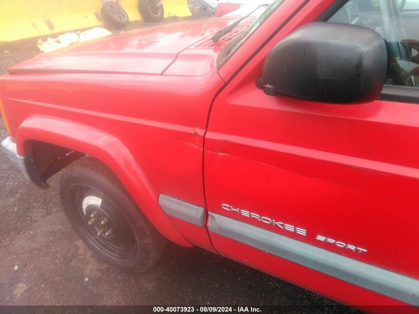 2000 Jeep Cherokee Sport VIN: 1J4FF48S9YL187894 Lot: 40073923