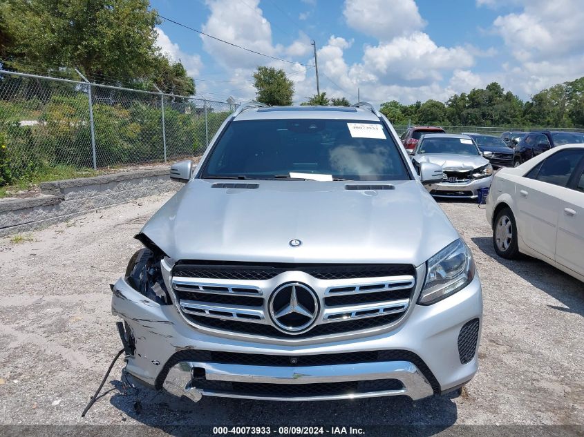 2017 Mercedes-Benz Gls 450 4Matic VIN: 4JGDF6EE3HA797921 Lot: 40073933