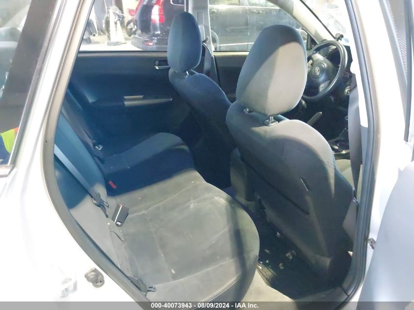 2008 Subaru Impreza 2.5I VIN: JF1GE61688G515908 Lot: 40073943