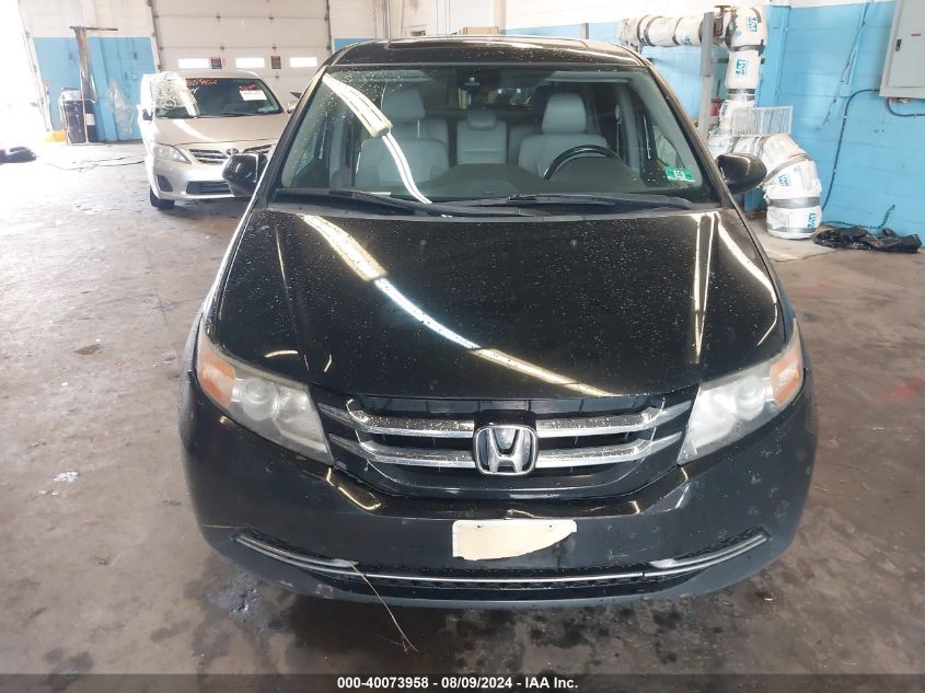 2014 Honda Odyssey Ex-L VIN: 5FNRL5H60EB063659 Lot: 40073958