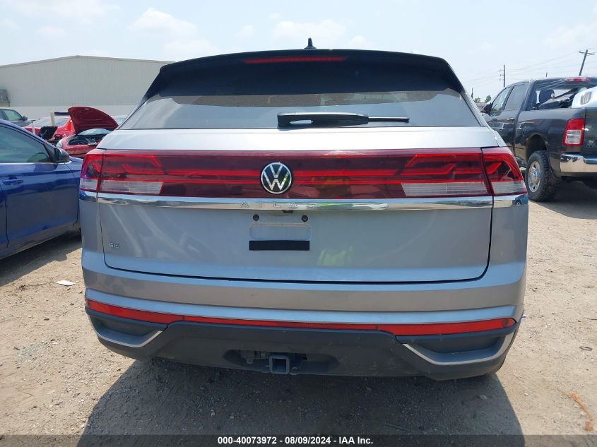 2024 Volkswagen Atlas Cross Sport Se VIN: 1V2WE2CA5RC218506 Lot: 40073972