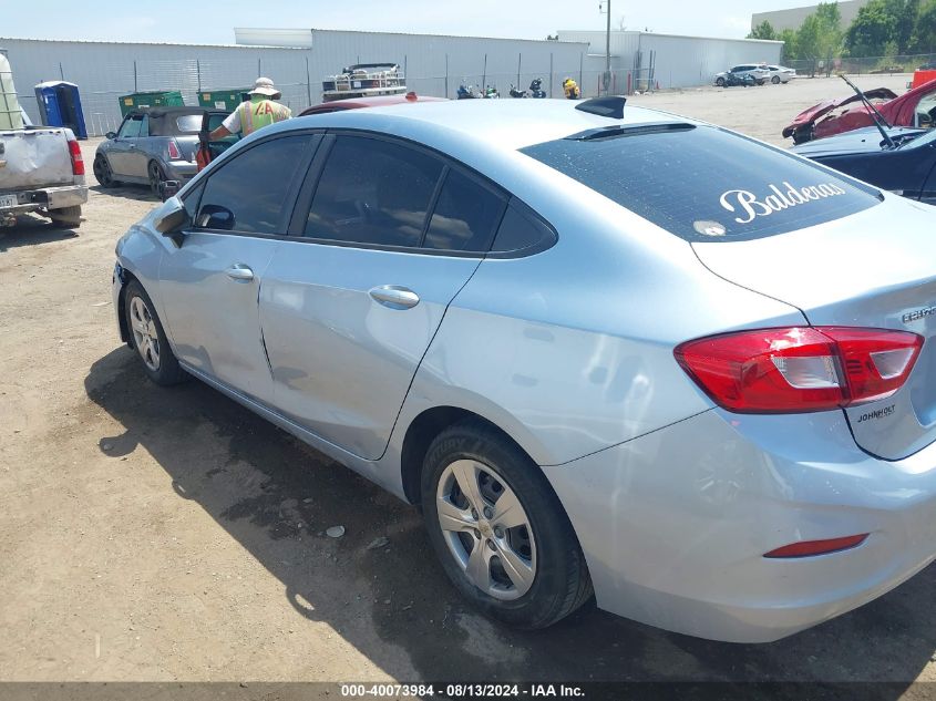 2017 Chevrolet Cruze Ls Auto VIN: 1G1BC5SM4H7279087 Lot: 40073984