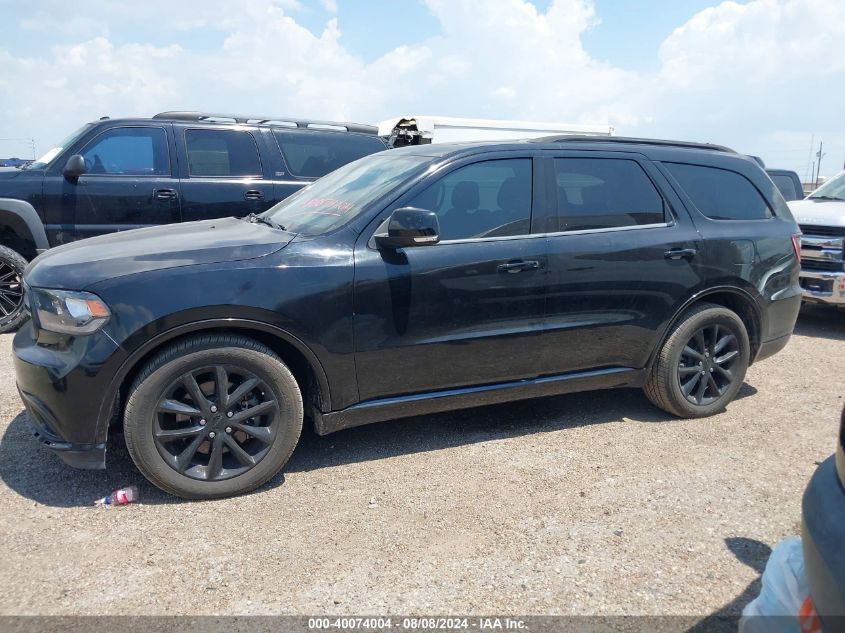 2017 Dodge Durango R/T Rwd VIN: 1C4SDHCT7HC757618 Lot: 40074004
