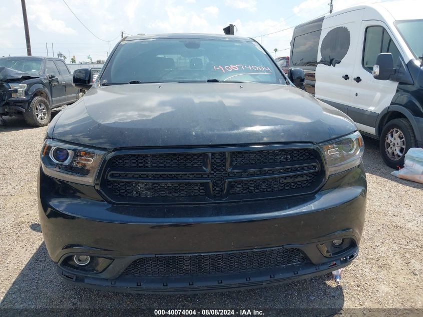 2017 Dodge Durango R/T Rwd VIN: 1C4SDHCT7HC757618 Lot: 40074004