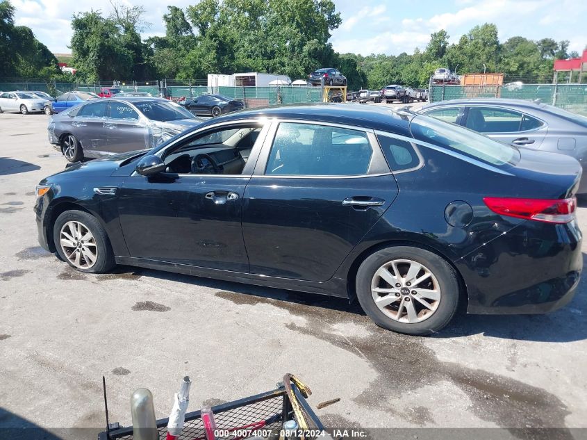 2016 Kia Optima Lx VIN: 5XXGT4L39GG102991 Lot: 40074007