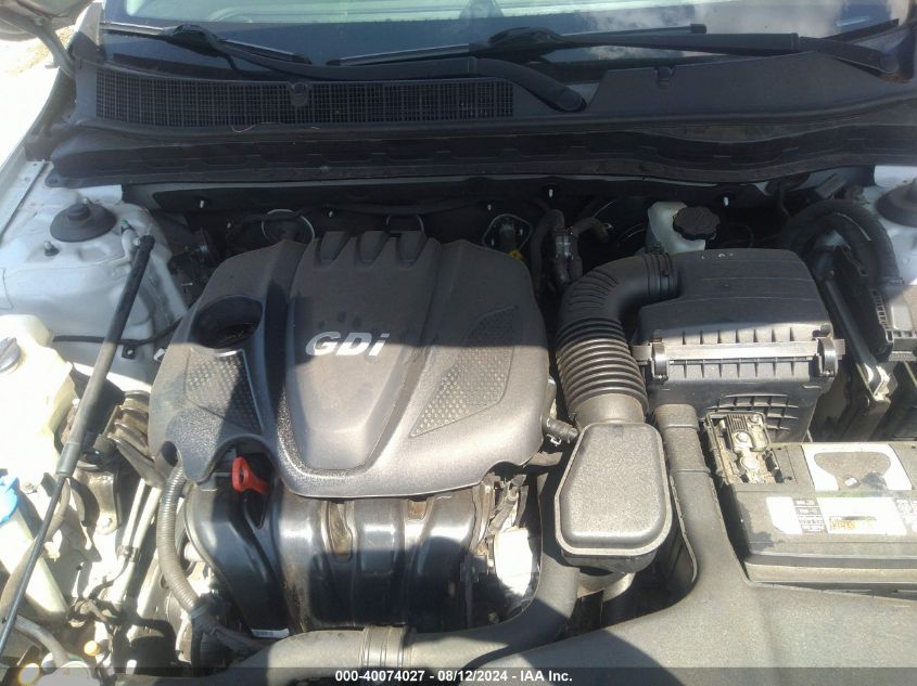 2015 Kia Optima Lx VIN: 5XXGM4A70FG503380 Lot: 40074027