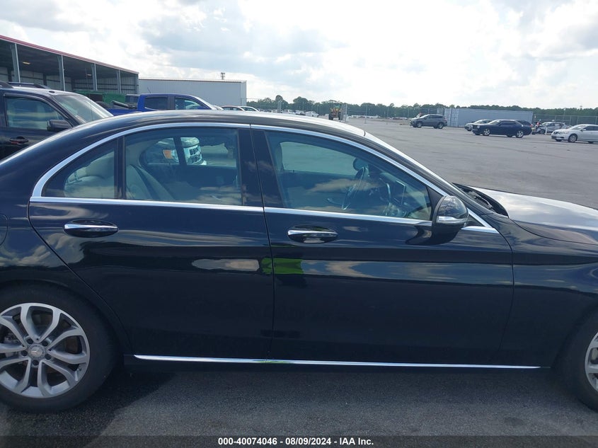 2015 Mercedes-Benz C 300 Luxury/Sport VIN: 55SWF4JB5FU090318 Lot: 40074046