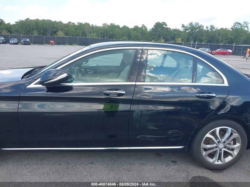 2015 Mercedes-Benz C 300 Luxury/Sport VIN: 55SWF4JB5FU090318 Lot: 40074046