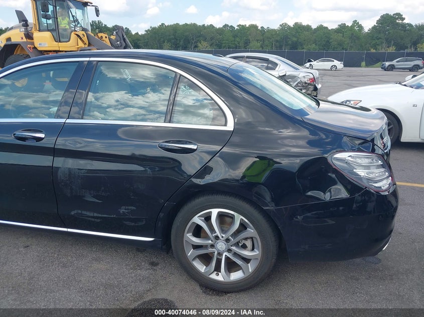 2015 Mercedes-Benz C 300 Luxury/Sport VIN: 55SWF4JB5FU090318 Lot: 40074046