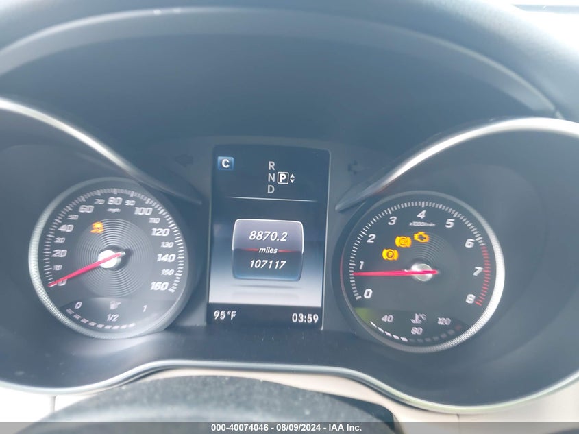 2015 Mercedes-Benz C 300 Luxury/Sport VIN: 55SWF4JB5FU090318 Lot: 40074046